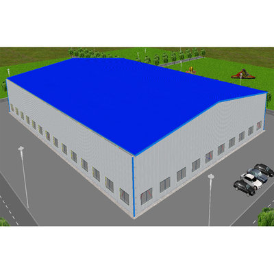 Q345B الصلب حسب الطلب المباني التجارية الجاهزة الصناعية على نطاق واسع مستودع الصلب